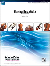 Danza Espanola Orchestra sheet music cover